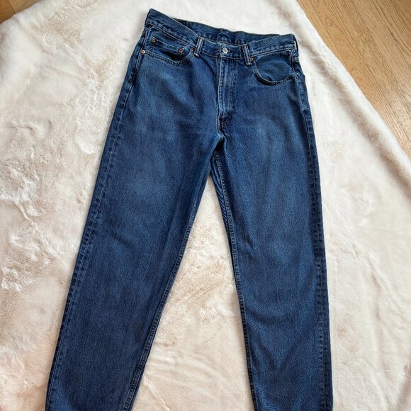 Levi's Men's 550 Relaxed Fit 34 x 34 Denim Jeans - Picture 2 of 16